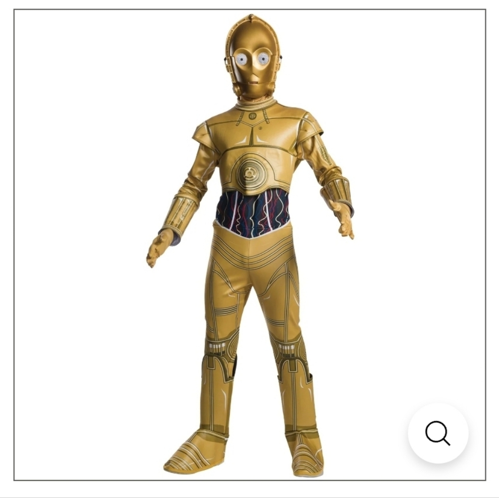 C3PO Costume Star Wars Gold Robot
